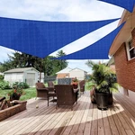 Patio Paradise 20' X Sun Shade Sail Triangle Canopy Cloth Fab.... Fixed Price $62.83.