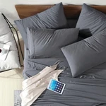 Swift Home Queen Ultra-soft Brushed Microfiber 6-piece Bed Sheet Queen, Grey. Fixed Price $33.23.