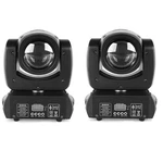 2pcs 150w Led Moving Head Light Rgbw Gobo Beam Stage Spot Lighting Dj Disco Dmx. Fixed Price $153.99.