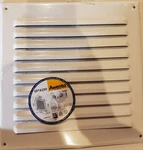 Metal Air Vent Grille Cover 250x250mm (10x10") White Ventilation Grill. Fixed Price $16.99.