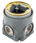 Hubbell B2519, Floor Box, Rnd Cast Fb, Cast, Full Adj,brs, Os, 1 Pc. Fixed Price $65.35.