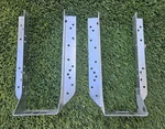 Qty 2-simpson Hangers Hu412 Galvanized Face-mount Joist Hanger 4x12. Fixed Price $27.50.