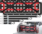 Heavy Duty Tailgate Net For Truck Bed With Detachable Cargo Mesh, Ne.... Fixed Price $89.00.