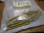 #10-24 X 2-1/2" Slotted Drive Flat Head Brass Machine Screw Qty 25. Fixed Price $15.00.
