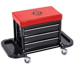American Forge & Foundry Int3914 300 Lbs 3-drawer Rolling Toolbox Seat. Fixed Price $203.82.
