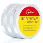 Moltres Dot-c2 Reflective 2 Inches Width X 30 Feet Length, White Silver. Fixed Price $11.84.