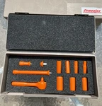 Unused 11-piece Deep Wall Socket Set, " Drive, Cementex Iss38-11l Insulated. Fixed Price $550.00.
