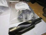 1-1/8" Hss 135 Split Black And Gold Standard Silver Deming Drill Bit Qty 4. Fixed Price $200.00.