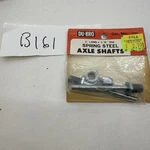 Du-bro 2 Inch Long X 3/16 Dia. Spring Steel Axle Shafts Dub249. Fixed Price $9.89.