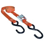Hampton Prod 1 X 15 Heavy Duty Cam Buckle Tie-down With S Hooks - 400 Lbs.. Fixed Price $33.00.