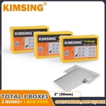 Kimsing 14 Gauge 2" (50mm) St50 Concrete T Nails Galvanized 800pcs Smooth Shank. Fixed Price $43.68.
