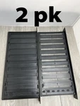 2pk Witten Pms-1 Black Slide Foundation Vent 8" X 16". Fixed Price $26.99.