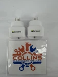 2 Pack Europe To Us Plug Adapter,european Usa Adapter, American Outlet A. Fixed Price $15.65.