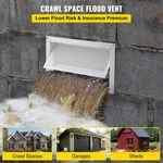 Vevor Crawl Space Flood Vent Foundation 8"height X 16"width Wall. Fixed Price $46.42.