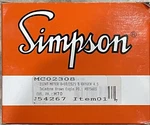 Simpson Mco2308 2124t Meter 0-10/25/5 Oxygen 4.5 Teledyne. Fixed Price $29.75.