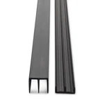 Randall Manufacturing 1/4" Plastic Sliding Door Track (black, 4 Ft Long) Black. Fixed Price $37.10.
