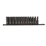 Sunex 3359a 13 Piece 3/8 Inch Drive Metric Deep Impact Socket Set On Rail. Fixed Price $69.32.