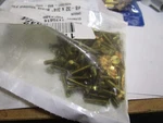 #8-32 X 3/4" Slotted Drive Flat Head Brass Machine Screw Qty 100. Fixed Price $22.00.