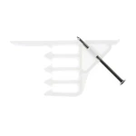 Cooper B-line Brc1 Nail-on Cable Hanger Stud Support, Non-metallic, (50-pack). Fixed Price $35.60.