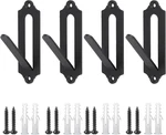 4 Pack 4.1"x1.4" European Mount Skull Hanger, Stainless Steel, 100% St. Fixed Price $15.27.