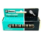 10 Rolls Panduit Pmdr-6 Pan-code Wire Marker Tape, White, Polyester Made In Usa. Fixed Price $14.00.