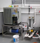 Titan Air-cooled Heat Pump 3hp By Aqua Logic. Fixed Price $3000.00.
