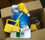Camco 15m/30f Amp 12" Rv Electrical Adapter 125v 1875 W Power Grip Handle. Fixed Price $7.99.