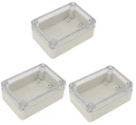 Yxq 3.27x2.28x1.3inch Clear Cover Junction Box Ip65 Waterproof Dustproof Abs .... Fixed Price $19.74.