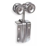2-1/8" Door Track Hanger, Up To 400 Lbs., 4pe62. Fixed Price $28.39.