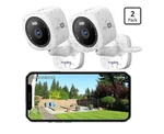 Hugolog 3k 5mp Outdoor Indoor Security Cameras For Home Camera Wif. Fixed Price $47.49.