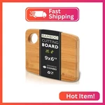 Daniks Bamboo Cutting Board 9 X 6 In (small), Extra Thick Heavy Duty, With Hangi. Fixed Price $14.20.