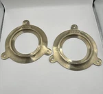 Two G-o-n Escutcheon Brass 8". Fixed Price $99.99.