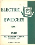 Mro Catalog - Esi Electrical Switches Cutler Hammer Arrow Hart 1958 (mr480). Fixed Price $14.41.