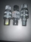 Lot Of 3 Milton Steel Coupler, A-style, 1/4" Fnpt, 300 Psi, 34 Scfm (d2l4). Fixed Price $19.95.
