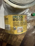 Peak Moss Boss Zinc Strip Roof Control 50' X 2-5/8" (new & Sealed!). Fixed Price $32.00.