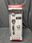 Kwikset Smartkey Front Door Lock Set Satin Nickel Dakota New. Fixed Price $79.00.
