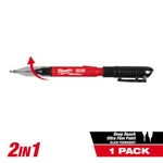 Milwaukee 48223152 Inkzall 2in1 Deep Reach Marker Black. Fixed Price $17.04.
