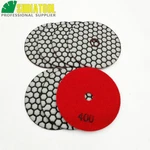 7pcs 4" #400b Dry Diamond Polishing Pads Resin Bond Sanding Discs 100mm. Fixed Price $23.33.