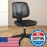 Kizeck Swivel Armless Desk Office Chair Without Arms Adjustable Height And. Fixed Price $69.34.