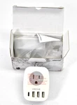 Vintar Travel Plug Adapter International 1 Usb C 2 American Outlets 3 Ports. Fixed Price $8.24.