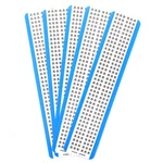 Panduit Pcm-40 Pan-code Pre-printed "40" Pcm Vinyl Cloth Marker Cards (5 Pack). Fixed Price $14.99.