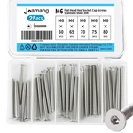 Joamang M6 X 60mm 65mm 70mm 75mm 80mm Flat Head Hex Socket Cap Screws Counter.... Fixed Price $17.00.