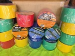 2 Rolls New Agent Am600 Vinyl Marking Tape 3" X 108' By Fastenal 4 Colors Avail. Fixed Price $19.95.
