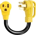 Flameweld Welder Adapter Cord 14-50p Male To 6-50r Female 4 Prong 50 Amp Au054. Fixed Price $32.99.