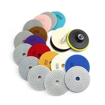 4 Inch Polishing Pads With 5/8 -11 Backer Pad , 12pcs Wet/dr. Fixed Price $36.79.