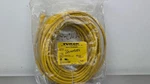 Turck Rkc 4.4t-15/s1587 Cordset U-31634 250v 4a M12 4-pin Female 4-wire 15m. Fixed Price $88.41.