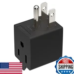 Plugrand 90 Degree Adapter Right Angled Downward Usa 3-prong Male-female. Fixed Price $16.61.