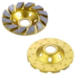 Ocr 4" Concrete Turbo Diamond Grinding Cup Wheel Three Row Disc. Fixed Price $13.89.