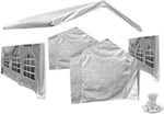 Party Tent Replacement Canopy Tarp Set (top And Side Paneling) 5pc. Fixed Price $612.90.