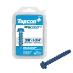 Tapcon+ 3/8 X 1-3/4 Inch Heavy-duty Hex Head Concrete Anchors, 10 Pcs, Corros.... Fixed Price $34.31.